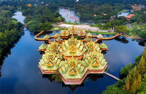 Ancient City + Erawan Museum 0