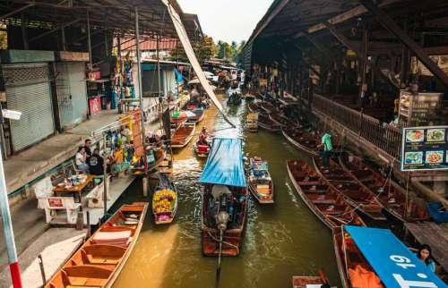 Damnoen Saduak Floating Market (Join tour)