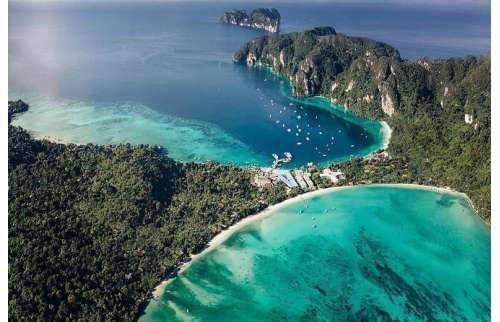 Phi Phi+Maya+Khai Island Tour  by Speed boat